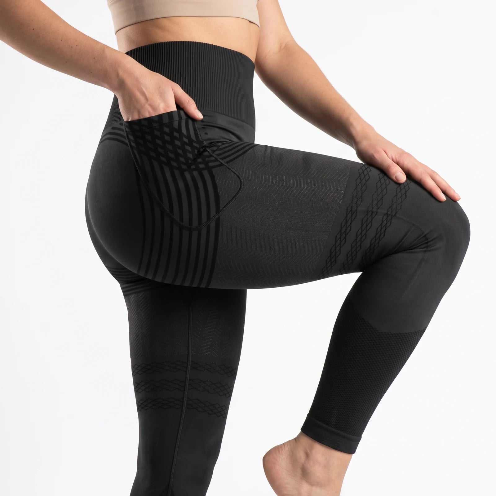 Poche laterale du legging 3D