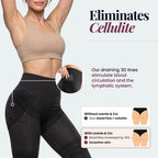 3D Pocket Legging, Black, Eliminates Cellulite