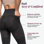 3D Pocket Legging, Black, Feel Sexy
