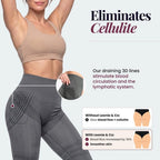 3D Pocket Legging, Dark Gray, Eliminates Cellulite