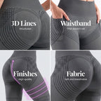 3D Pocket Legging, Dark Gray, 3D Lines