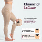 3D Pocket Legging, Beige, Eliminates Cellulite 2