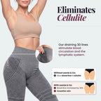 3D Pocket Legging, Grey, Eliminates Cellulite