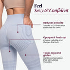 3D Pocket Legging, Light Purple, Feel Sexy