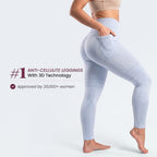 3D Pocket Legging, Light Purple, #1 Anti-cellulite