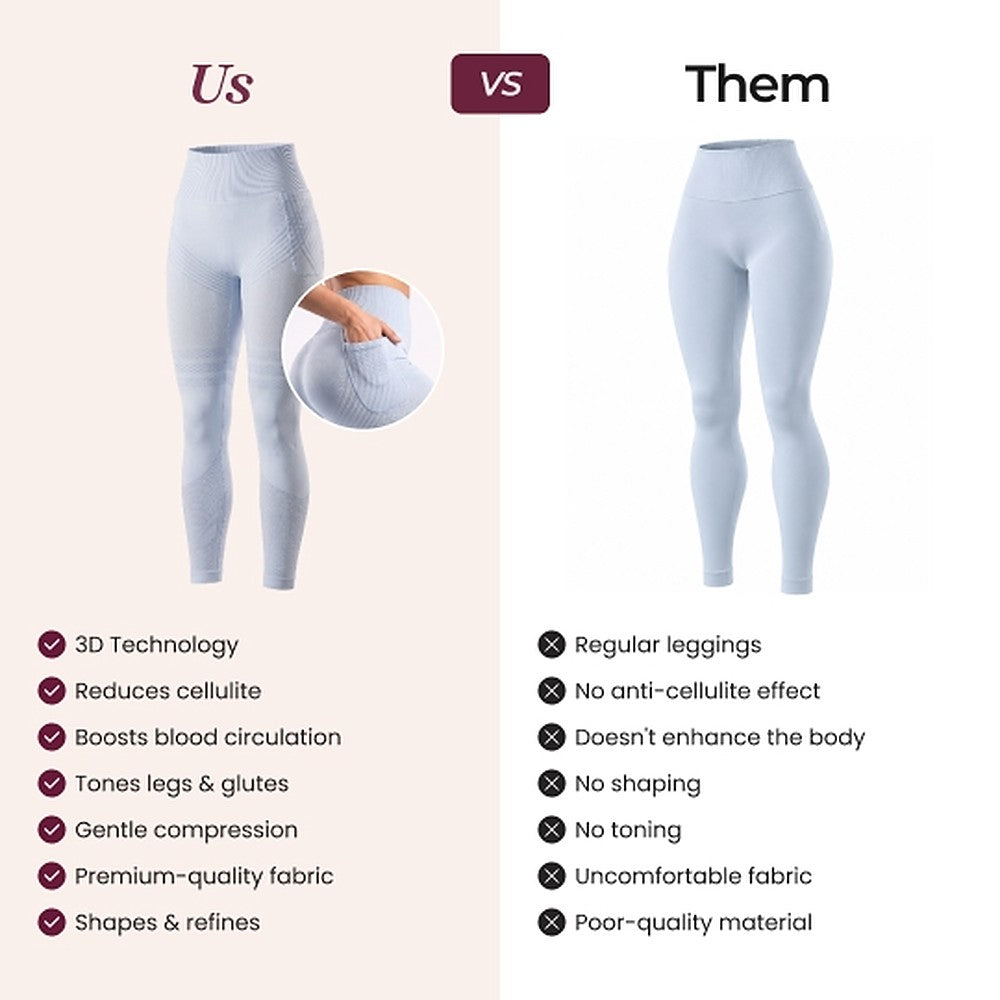 3D Pocket Legging, Light Purple, Us vs Them