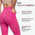 3D Pocket Legging, Pink, Feel Sexy