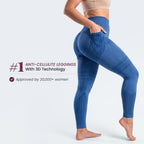 3D Pocket Legging, Sky Blue, #1 Anti-cellulite