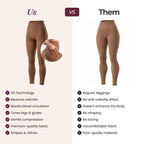 3D Pocket Legging, Chocolate Brown, Us vs Them