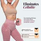3D Pocket Legging, Blush Pink, Eliminates Cellulite