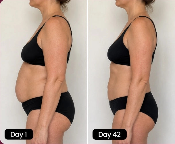 Before & After Emma (38 years old)
