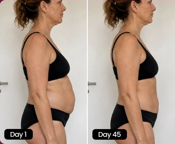 Before & After Hannah (31 years old)