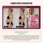 Customer review: Catherine, 56, New York, after eight months wearing the 3D Sculpting T-Shirt