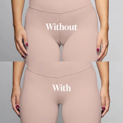 High-waisted thong nude (Set of 3)
