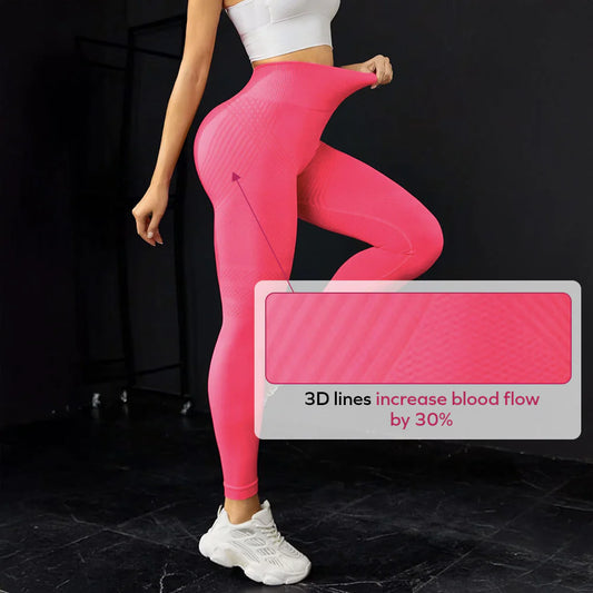 3D Legging | Pink