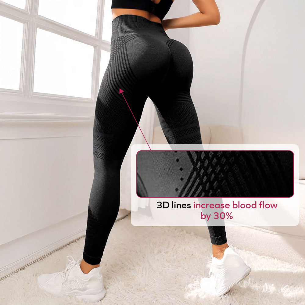A legging that drains & shapes your figure