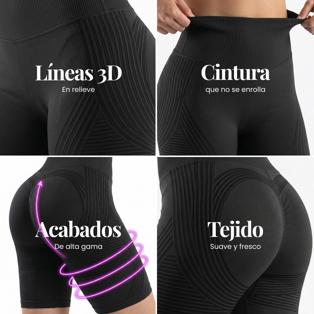 Shorts 3D | Negro