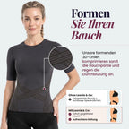 __SWATCH__Gray Leonie & Co 3D Sculpting T-Shirt in gray