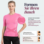 __SWATCH__Pink Leonie & Co 3D Sculpting T-Shirt in pink