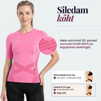 __SWATCH__Pink Leonie & Co 3D Sculpting T-Shirt in pink