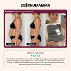 Customer review: Elodie, 34, Dallas, mother of two, on wearing the 3D Sculpting T-Shirt