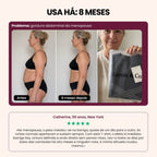 Customer review: Catherine, 56, New York, after eight months wearing the 3D Sculpting T-Shirt